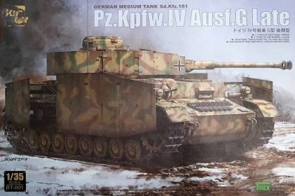 Plastikový model tanku 1/35 Panzer IV Ausf.G Late - Border Model