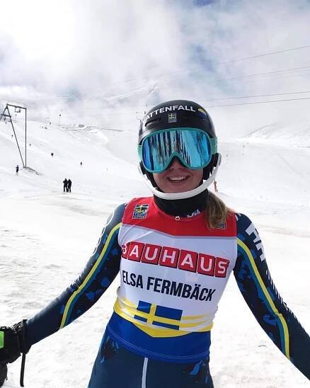 Möt Elsa som representerar Vemdalen i alpina VM - Livet i Vemdalen