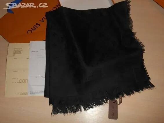 Louis Vuitton šátek Shawl Scarf, Dámská pánský šál