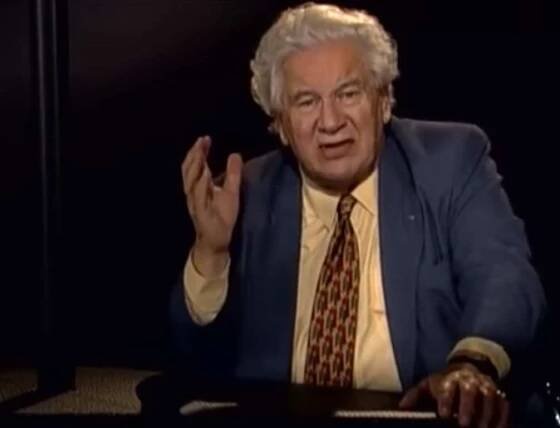 Sir Peter Ustinov is narrating The Marriage of Figaro.