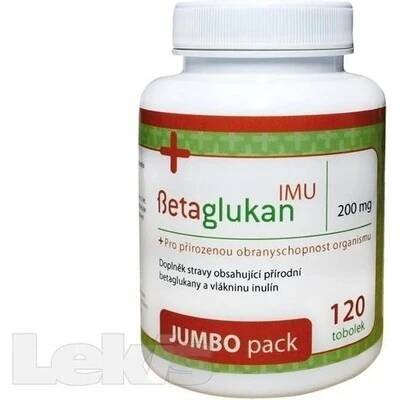Apotex Betaglukan IMU+ 200 mg 120 tobolek
