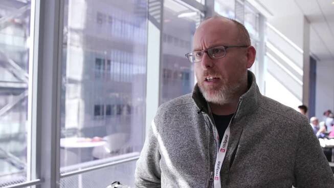 Alan Davies at SQL in the City 2018 NYC