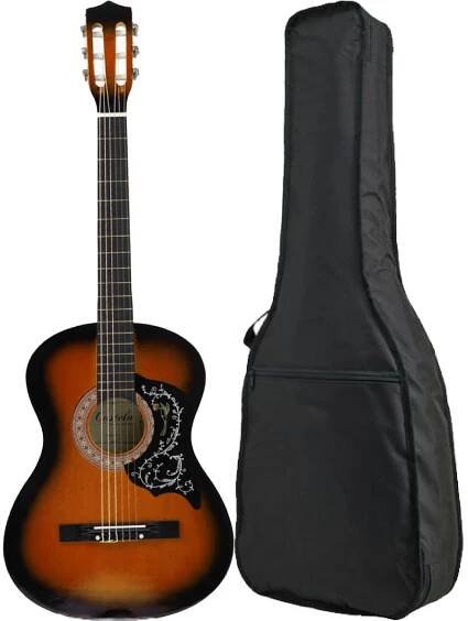 Kytara klasická Castelo 7/8 Sunburst od 12 let pro dospělé Obal