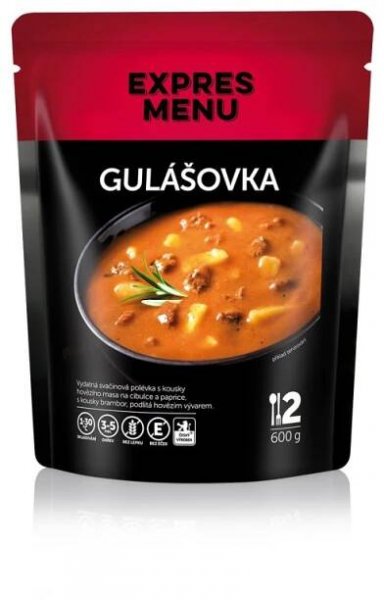 Gulášová polévka 600g (2 porce) - GOOD FOODS Dobrá jídla