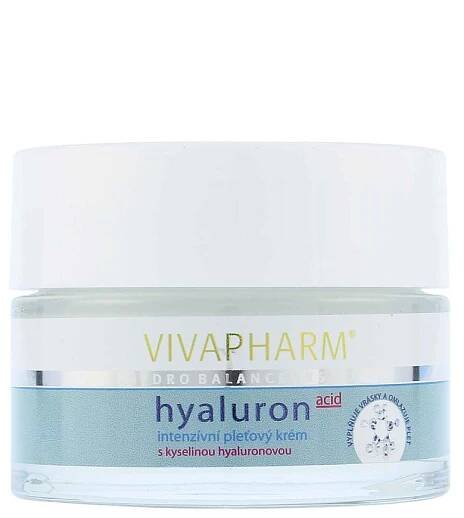 Vivapharm Hyaluron intenzivní pleťový krém s kyselinou hyaluronovou 50 ml