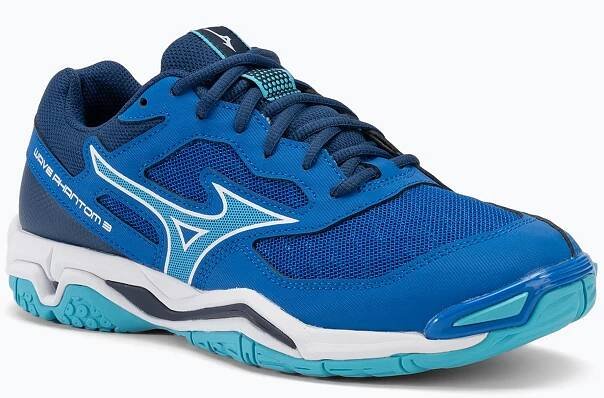 Pánské házenkářské boty Mizuno Wave Phantom 3 mugen blue/white/estate blue