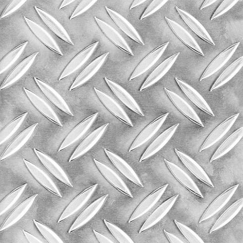 Strukturovaný plech, přírodní, 250 x 500 x 1,5 mm