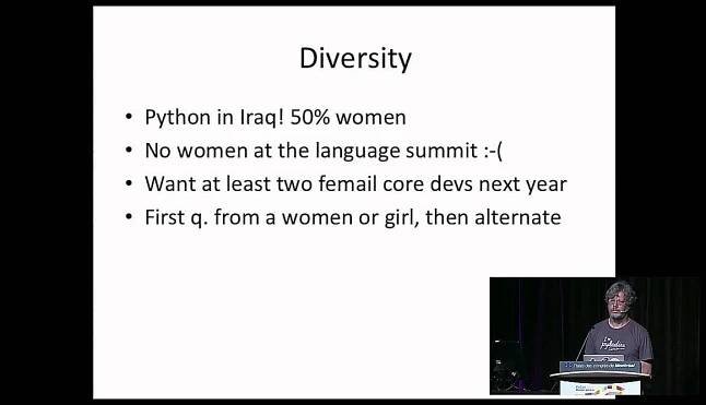 Keynote - Guido van Rossum - PyCon 2015