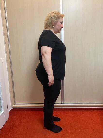 Lenka zhubla 19 Kg  - před programem