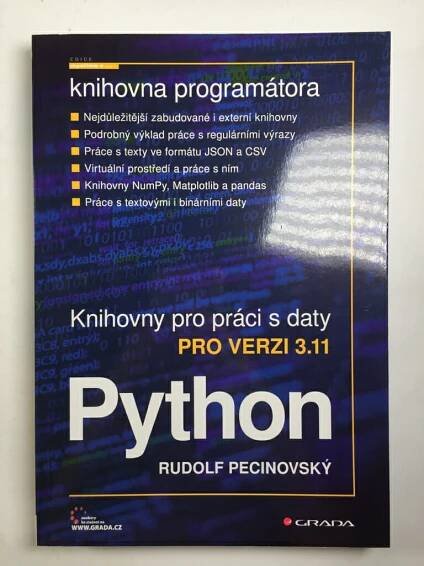 Python - knihovny pro práci s daty pro verzi 3.11