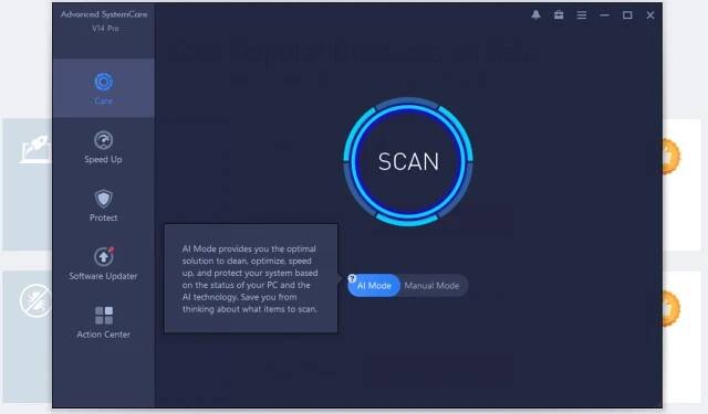 IObit Advanced SystemCare - Best User Interface