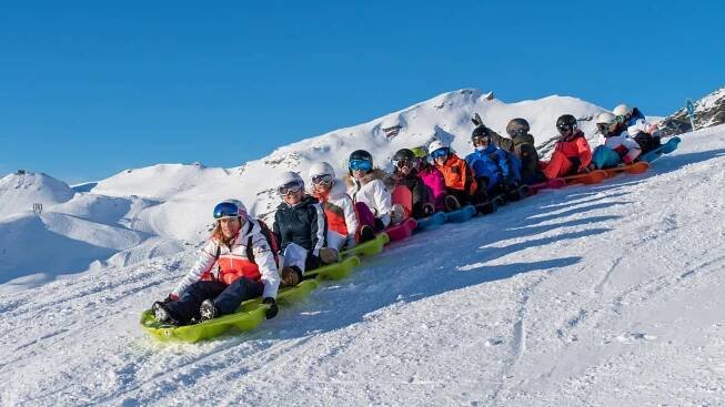 Snake Gliss Val Thorens : Fun group slide