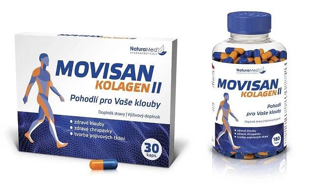 NaturaMed představuje Movisan Kolagen II: norský doplněk stravy pro zdravé klouby, který je jiný - Tojesenzace.cz