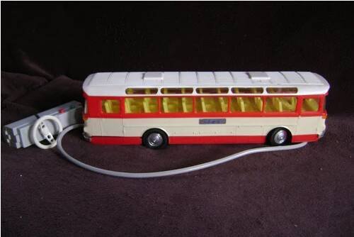 Hračka červená autobus Karosa ŠD-11