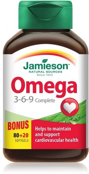 Jamieson Omega 3-6-9 100ct Softgels