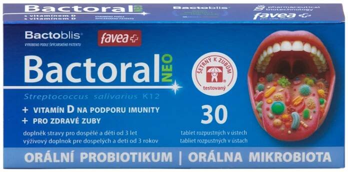 Bactoral NEO—30 tablet - Kapka Zdraví