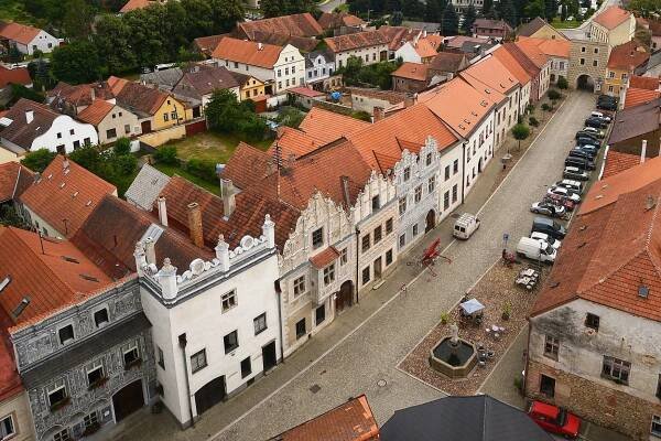 Titul Historické město získaly Slavonice. Perlu západomoravské renesance zdobí sgrafitové fasády
