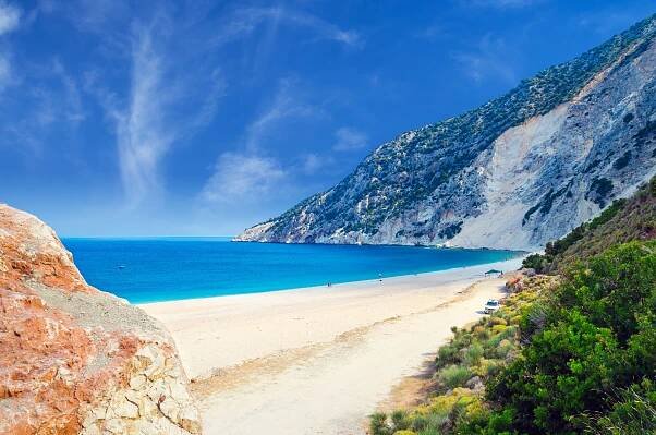 Pláž Myrtos, Kefallonie