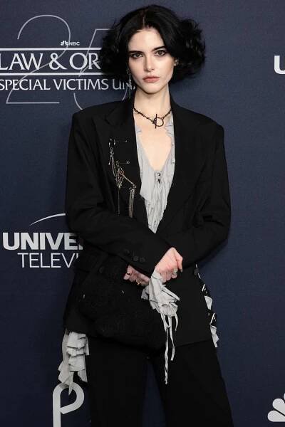 Ainsley Seiger attends the "Law & Order: Special Victims Unit" 25th Anniversary Celebration on January 16, 2024 in New York City