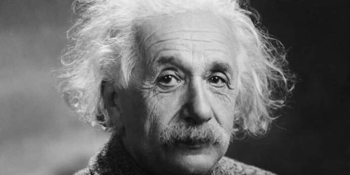 Portrét Alberta Einsteina
