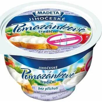 Madeta Jihočeské pomazánkové tradiční bezlaktózové