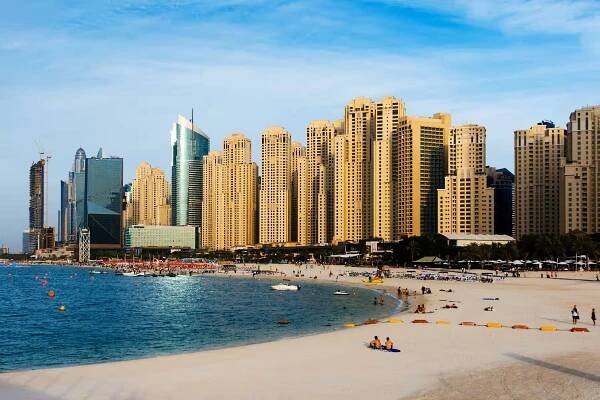Ramada hotel, Dubaj, Spojené Arabské Emiráty, Pláž