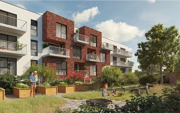 Oáza moderního bydlení v Hradci Králové | rezidence M-garden
