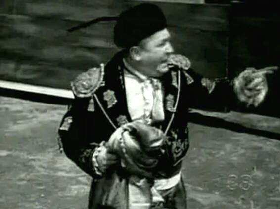 What's the Matador - Matador Curly fighting a real bull