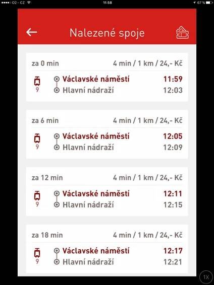 Nová aplikace Dopravního podniku Praha umí hledat nejen spojení v MHD