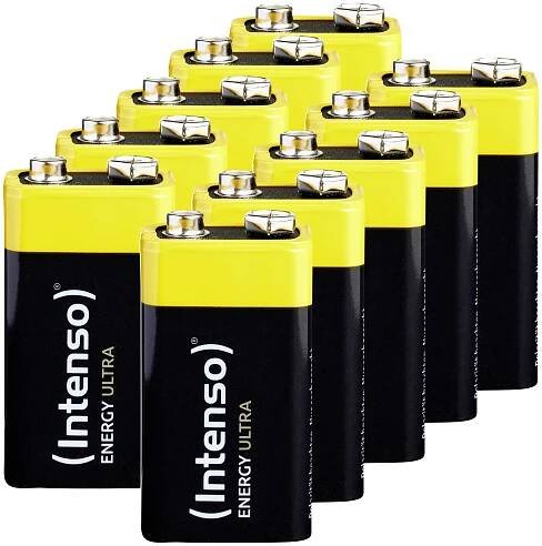 Intenso 7501451MP baterie 9 V alkalicko-manganová 560 mAh 9 V 10 ks