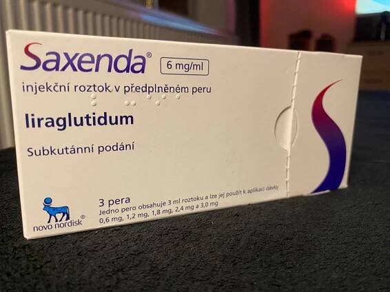 Saxenda - injekce na hubnutí + jehly zdarma