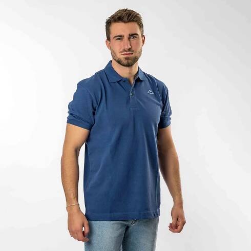 AARAU polo tm.modrá