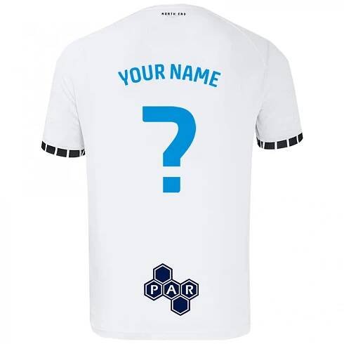 Pánské Tvé Jméno #0 Bílý Domů Hráčské Dresy 2024/25 Dres