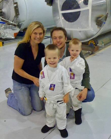 Elon Musk and Tosca Musk