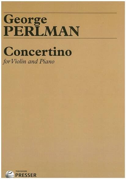 Perlman: CONCERTINO / housle a klavír