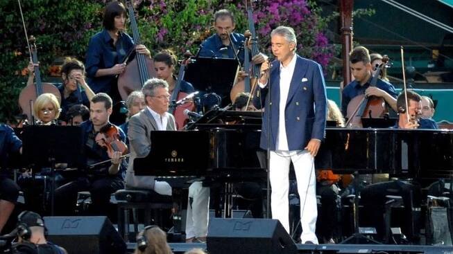 Polovina vstupenek na pražský koncert Andrey Bocelliho je vyprodána