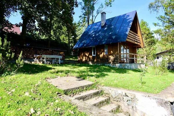 Chatky Lesná, pronájem chatek Jiřetín pod Jedlovou - Lesné - ubytování Lužické hory, 6601