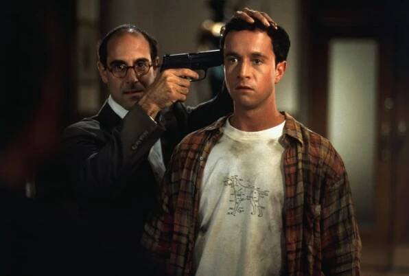 JURY DUTY, Stanley Tucci, Pauly Shore, 1995, ©TriStar Pictures