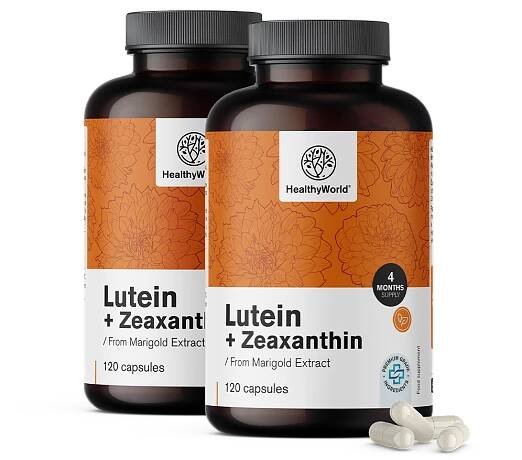 Lutein + Zeaxanthin z květu nevadského.