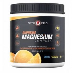 Czech Virus Supreme Magnesium Complex fantastický pomeranč 340 g