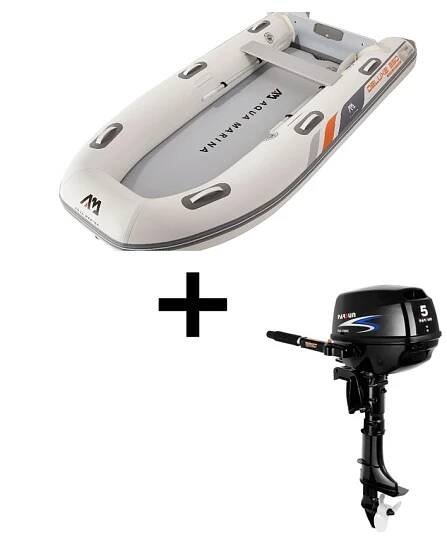 Zvýhodněný set Aqua Marina U-DeLuxe 3,5 DWT AirDeck + motor Parsun F5BMS.jpg