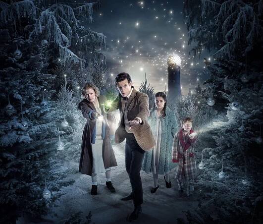 Claire Skinner, Matt Smith, Holly Earl, Maurice Cole - Pán času - Doktor, vdova a skříň - Promo