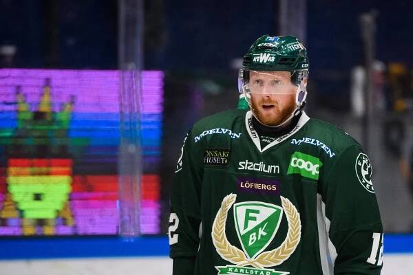 Alexander Reichenberg i Färjestad 2019.