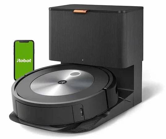 Robotický vysavač iRobot Roomba j7+ černý - zánovní - 24 měsíců záruka