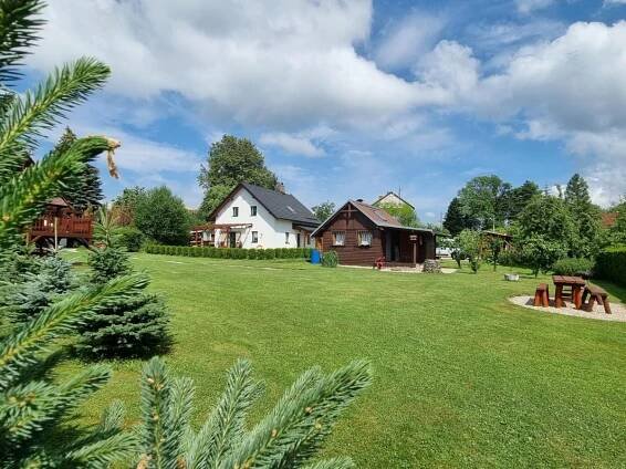 Dům a chatka pod Smrkem Nove Mesto pod Smrkem Exteriér fotografie