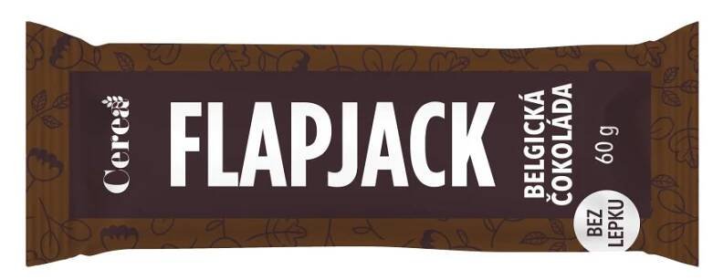 Cerea Flapjack Belgická čokoláda 60 g