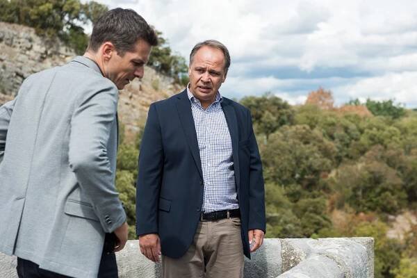 Kriminálka Montpellier - Cirkusové tajemství - Z filmu - Pierick Tournier, Olivier Cabassut