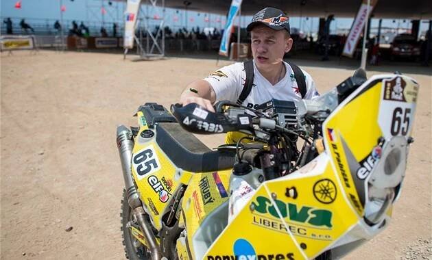 David Pabiška před loňským startem