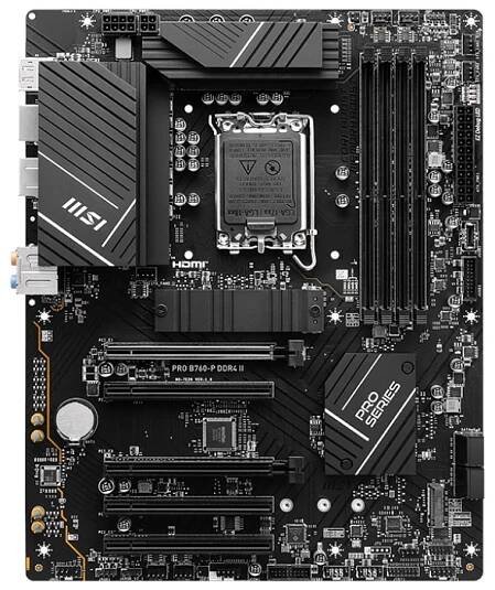 MSI PRO B760-P DDR4 II