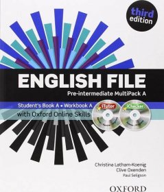 English File Pre-Intermediate MultiPack A (3th Edition) with iTutor and Online Skills Practice - Christina Latham, Clive Oxenden + [CD]